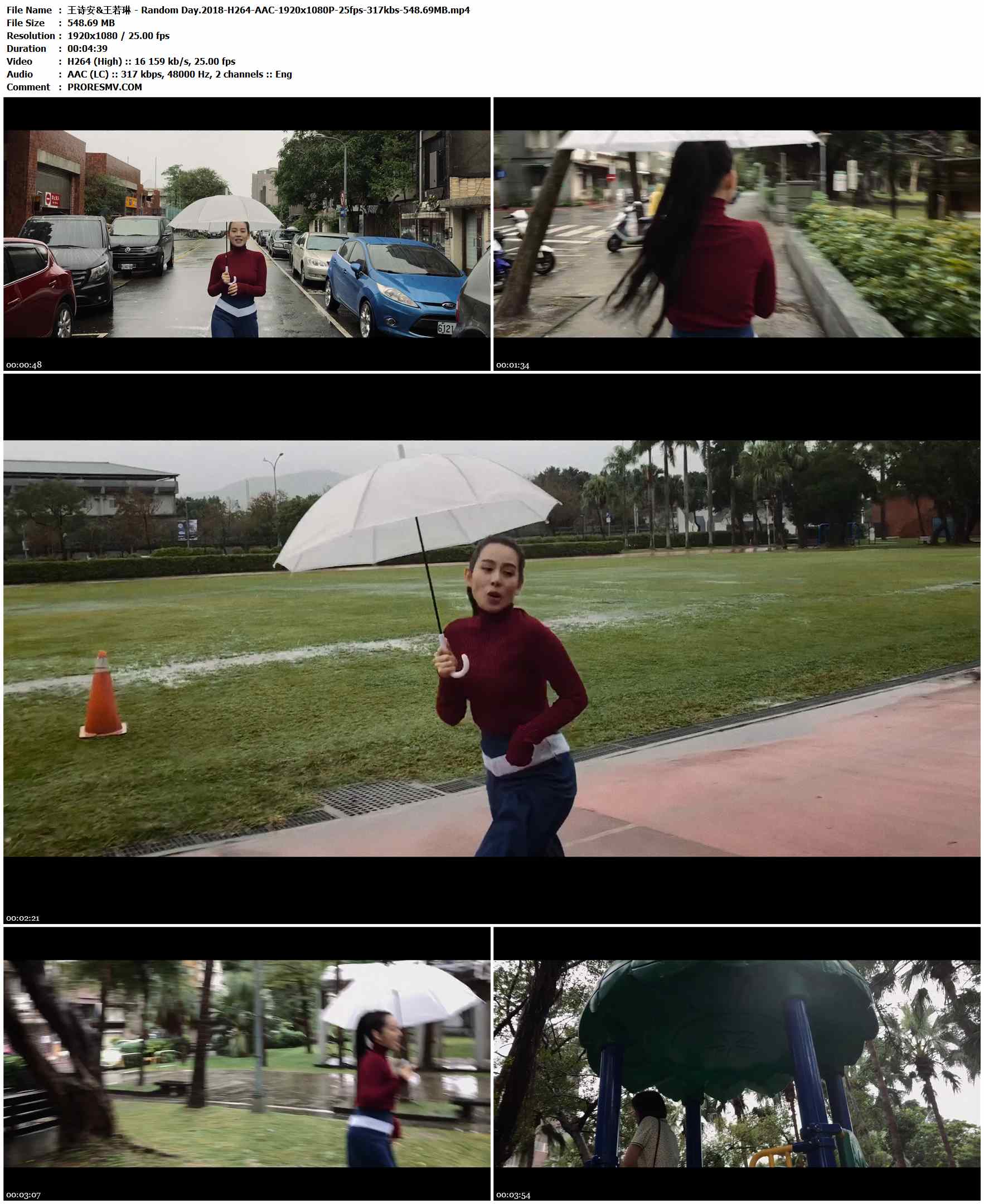 王诗安&王若琳 - Random Day.2018-H264-AAC-1920x1080P-25fps-317kbs-548.69MB官方MV_高清MV